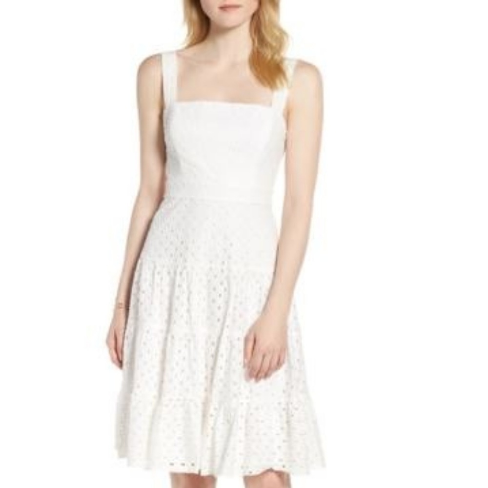 White 1901 Eyelet Dress (NWT)